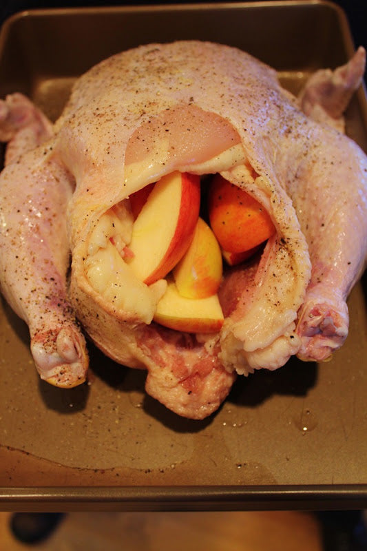 Apple Roasted Chicken