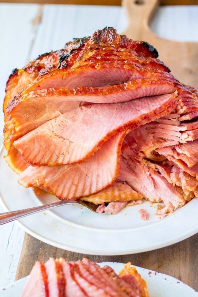 Apricot Dijon Spiral Glazed Ham