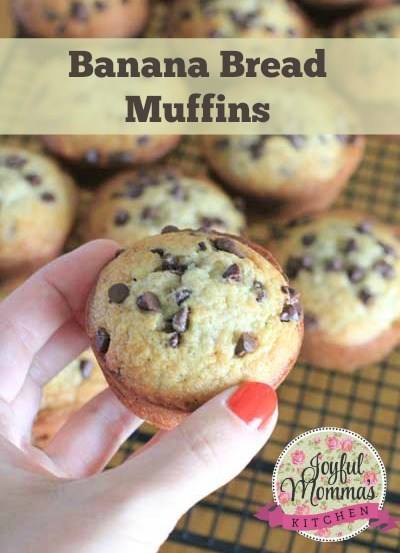 Banana Bread Muffins