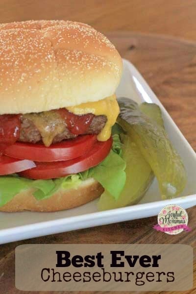 Best Ever Cheeseburgers