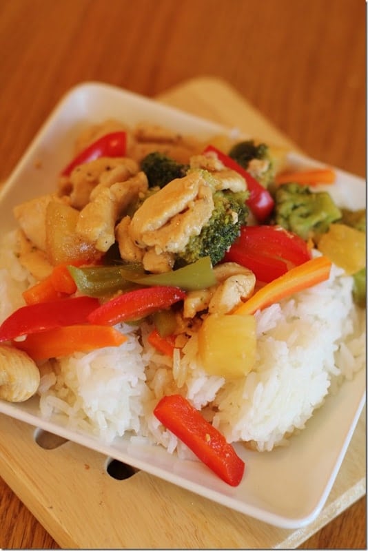 Chicken Teriyaki Stir Fry