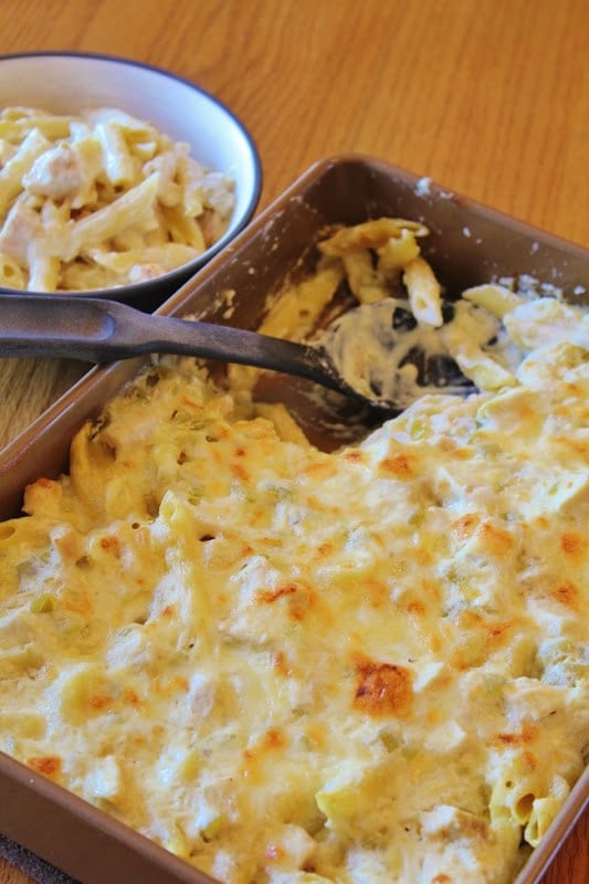 Chicken and Green Chili Pasta