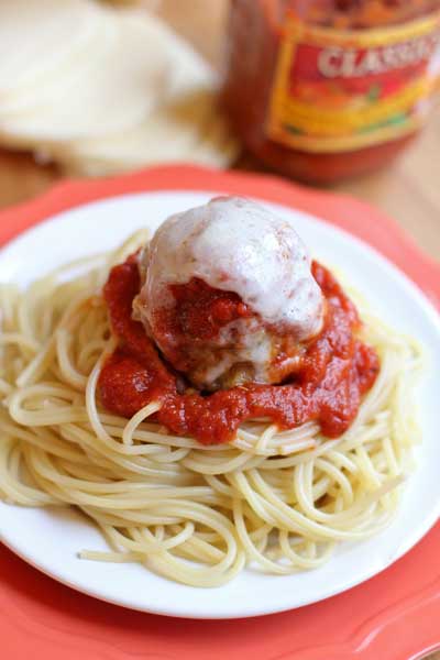 Chicken Parmesan Meatballs