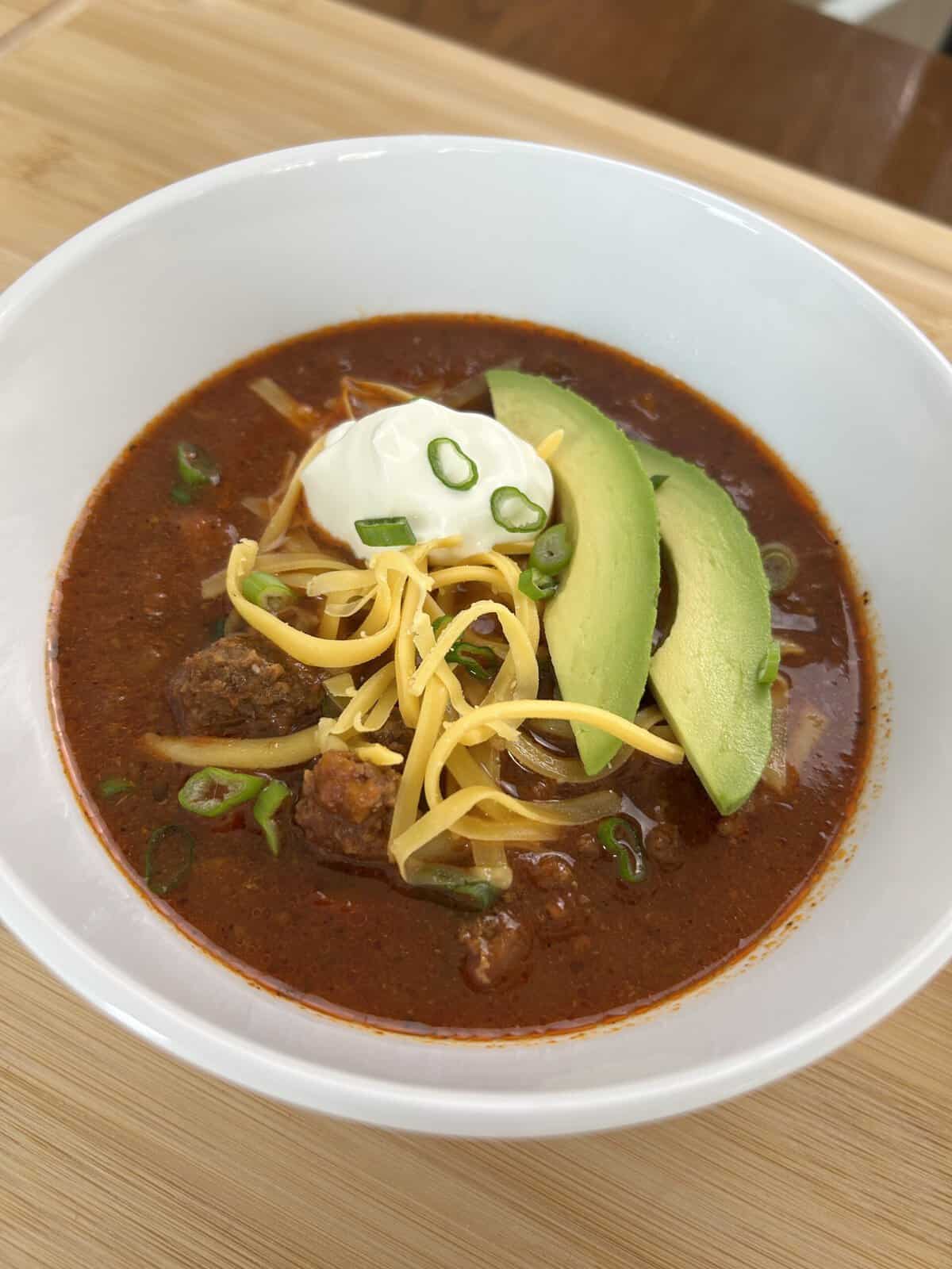 No Beans Texas Chili