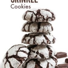 Chocolate Crinkle Cookies