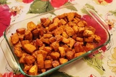 Cinnamon Glazed Sweet Potatoes