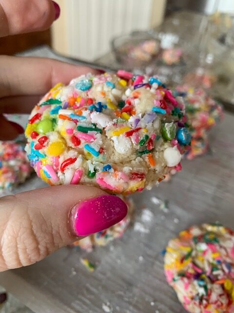 Cream Cheese Sprinkle Cookies