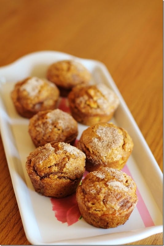 Pumpkin and Apple Spiced Muffins