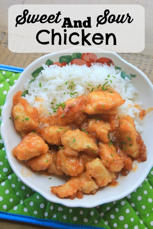 Baked Sweet and Sour Chicken