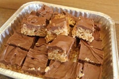 O’Henry Bars (Chocolate Scotcharoos)
